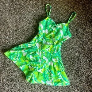 Tropical Floral Sexy Romper